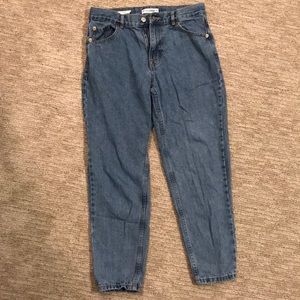 High Waisted Mom Jeans